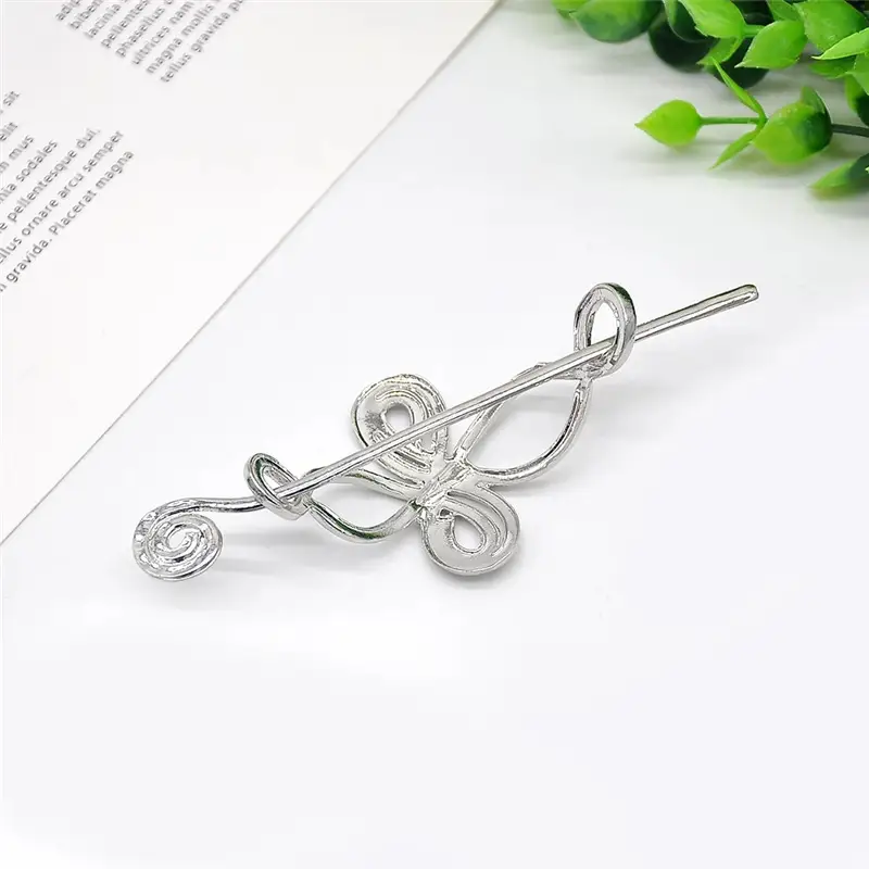National Trendy Antique Metal Hairpin European American Viking Knot - Image 11