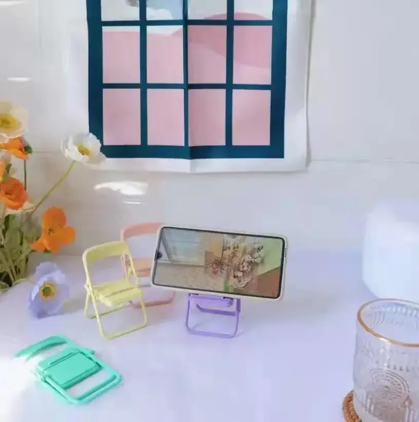 Foldable Phone Stand in Cute Maikang Color - Image 7