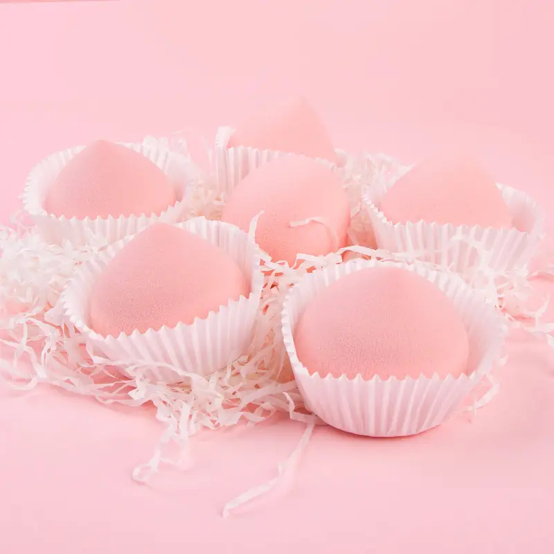 Peach Color Sponge Set of 4