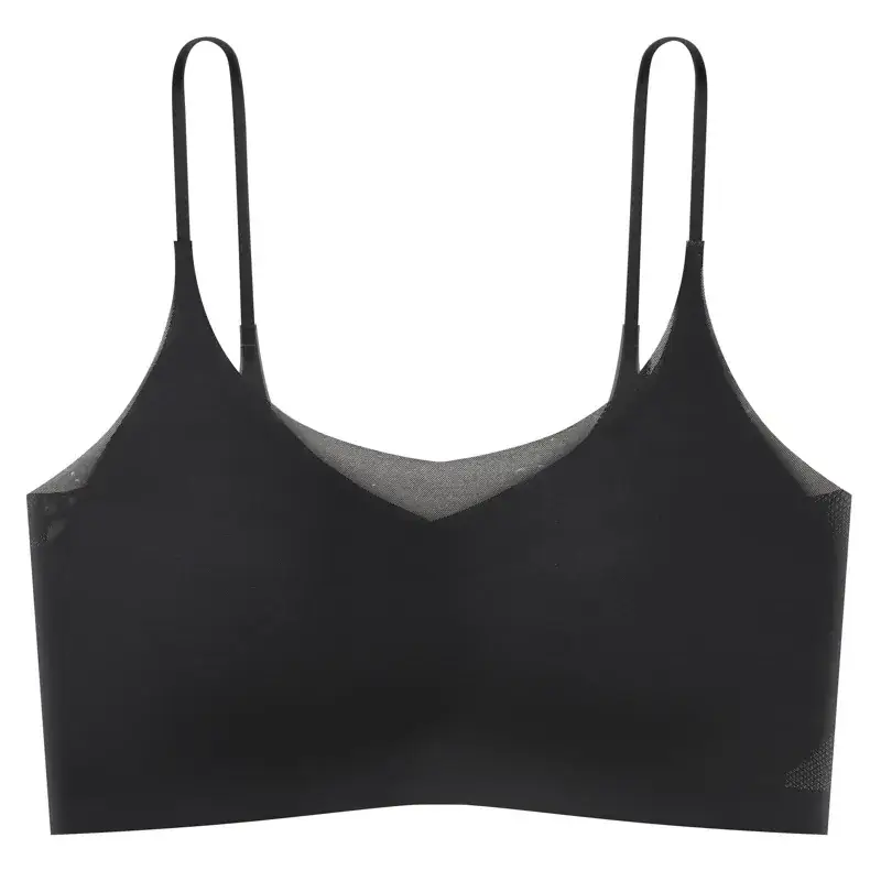 Women's White Traceless Silk Strapless Underwear - Image 3