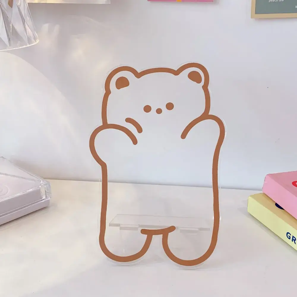 Cute Bear Mobile Phone Stand for Desk - Image 2