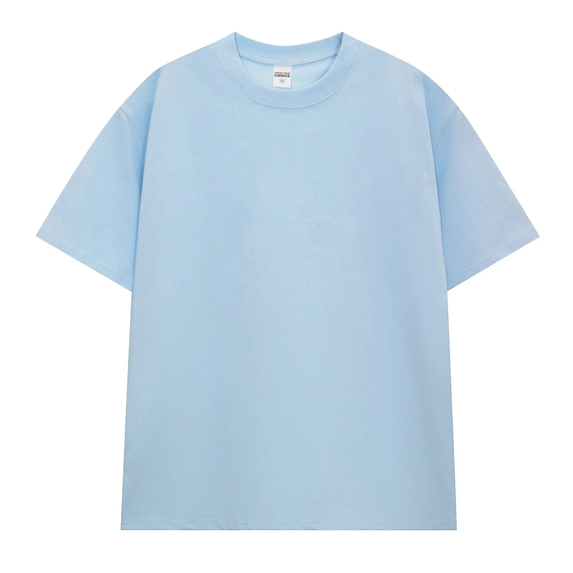 Men Earth Tone Cotton T-Shirt 250g Crew Neck - Image 18