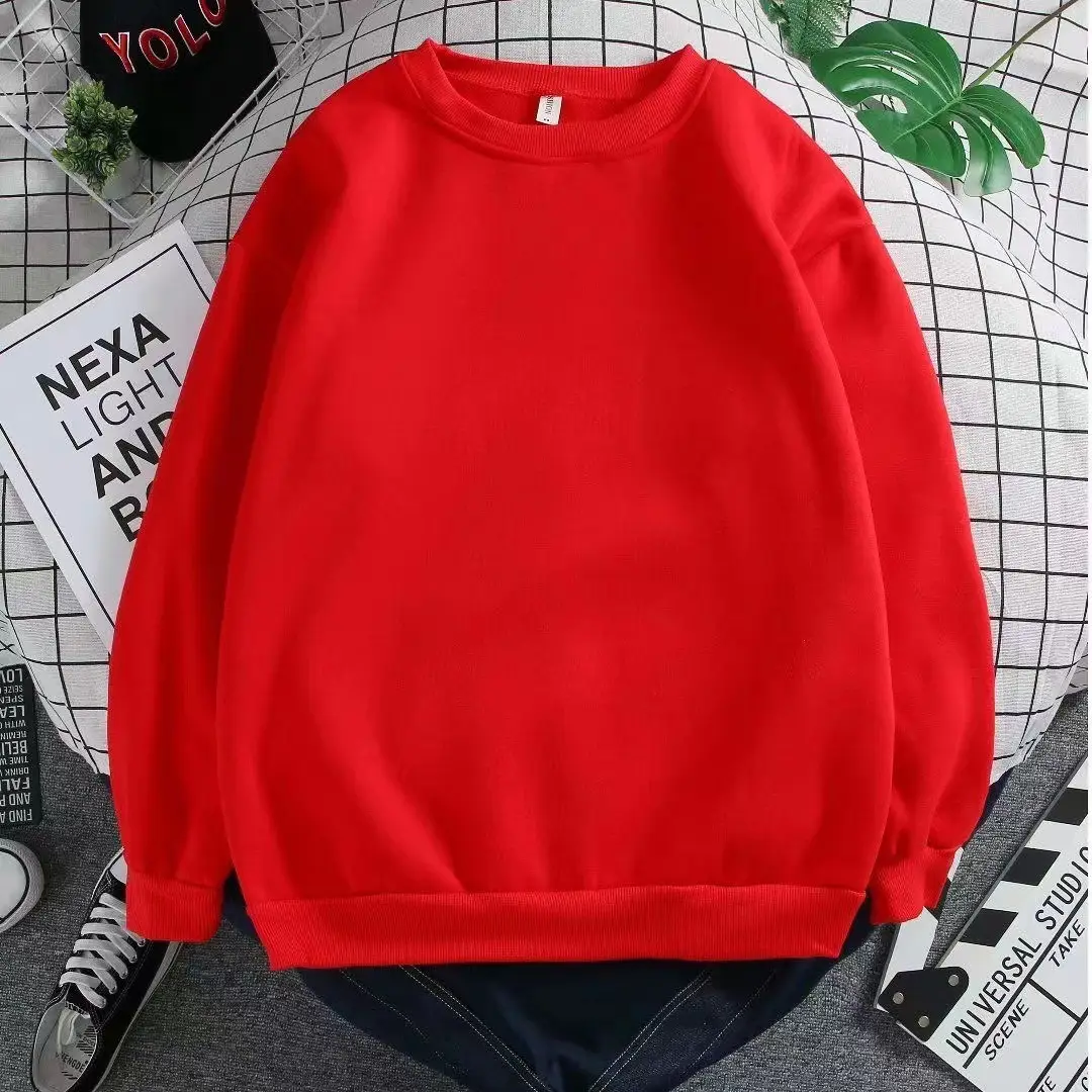 Blue Crossbody Crewneck Sweater Unisex Winter Commuter - Image 5