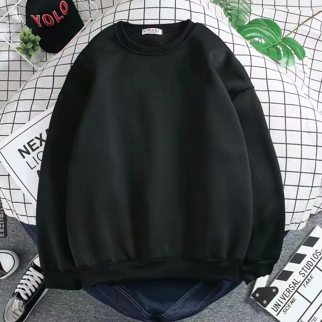 Blue Crossbody Crewneck Sweater Unisex Winter Commuter - Image 8