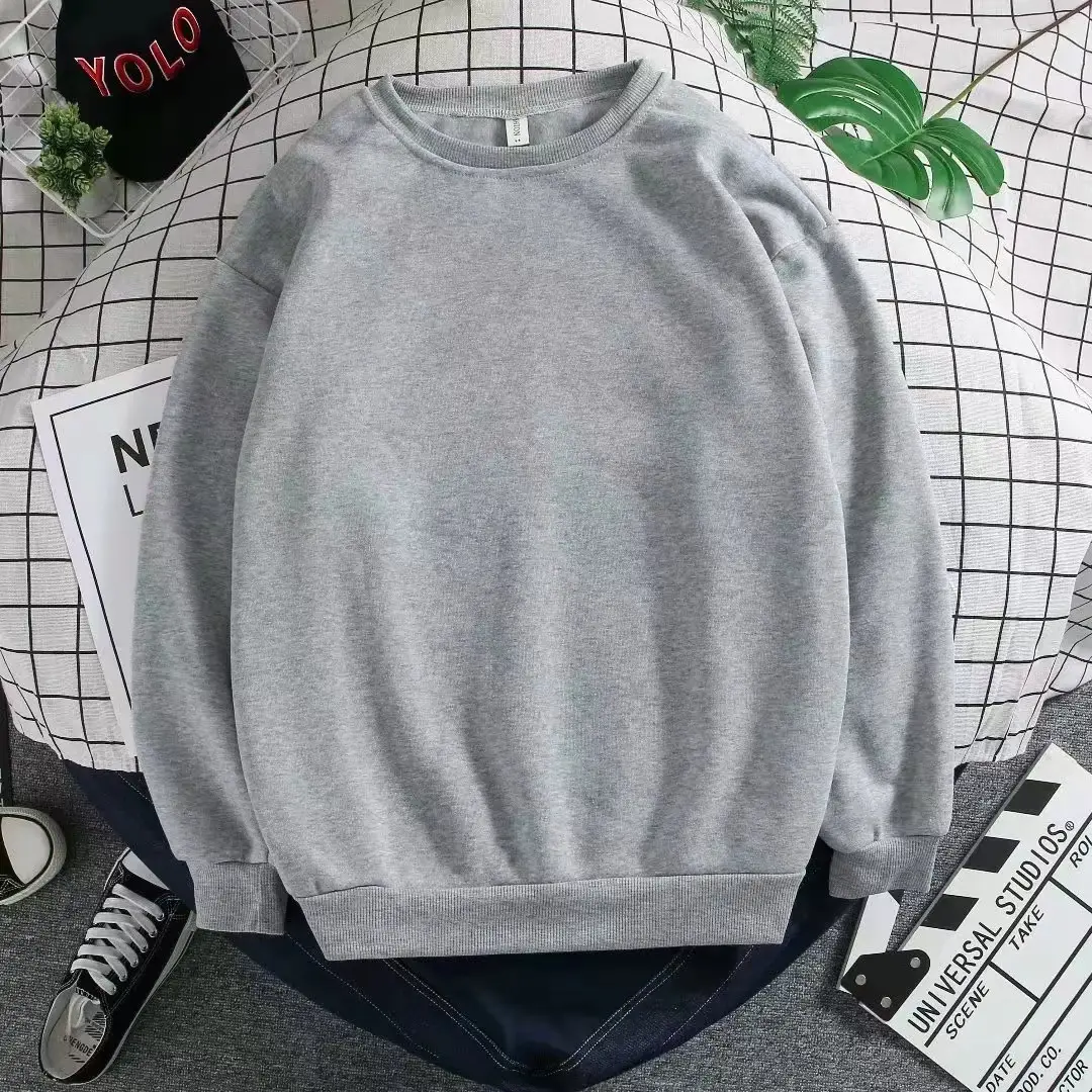 Blue Crossbody Crewneck Sweater Unisex Winter Commuter - Image 6