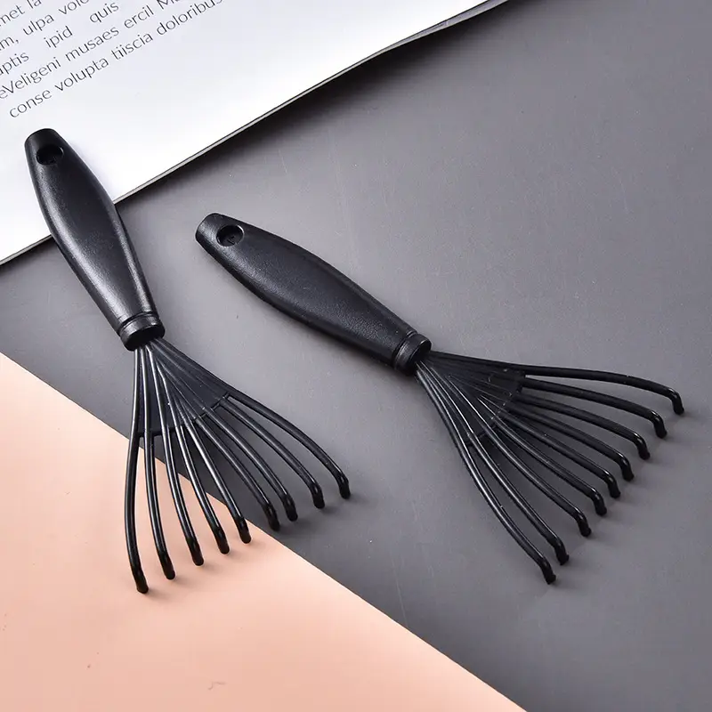Black Hair Brush Comb for All Hair Types - Image 5