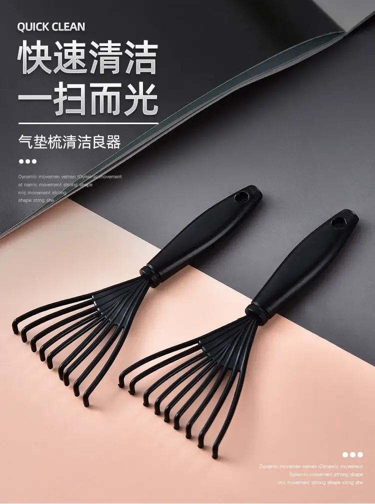 Black Hair Brush Comb for All Hair Types — feature 1