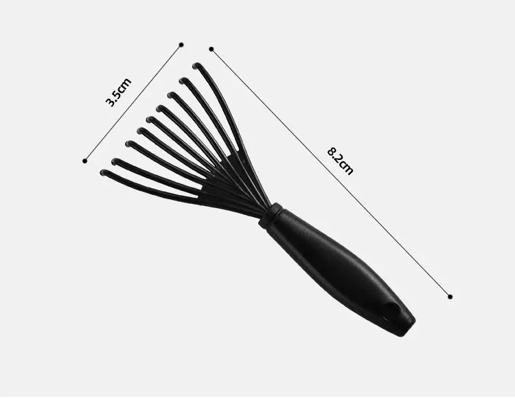 Black Hair Brush Comb for All Hair Types — feature 4
