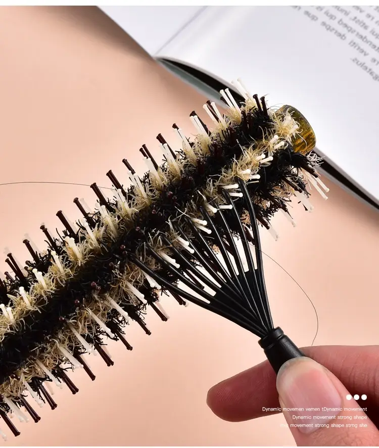 Black Hair Brush Comb for All Hair Types — feature 6