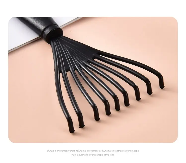 Black Hair Brush Comb for All Hair Types — feature 7