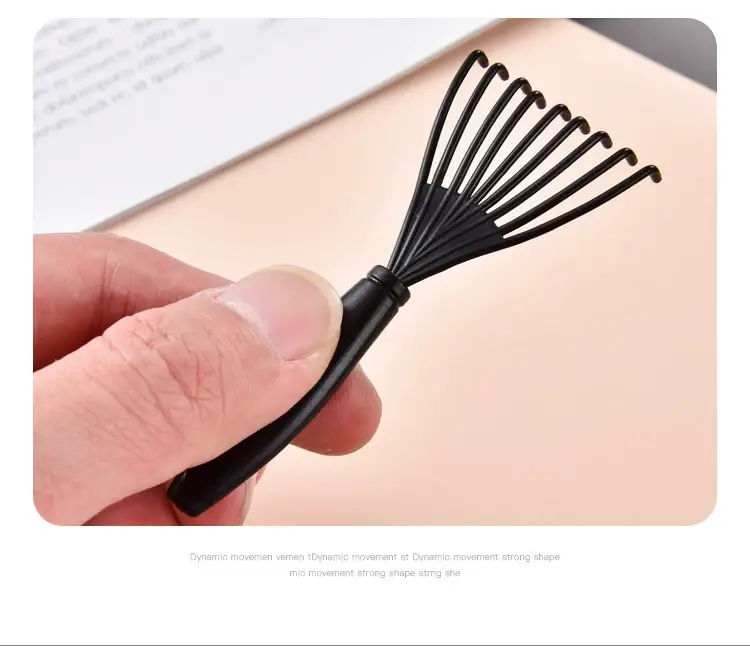 Black Hair Brush Comb for All Hair Types — feature 8