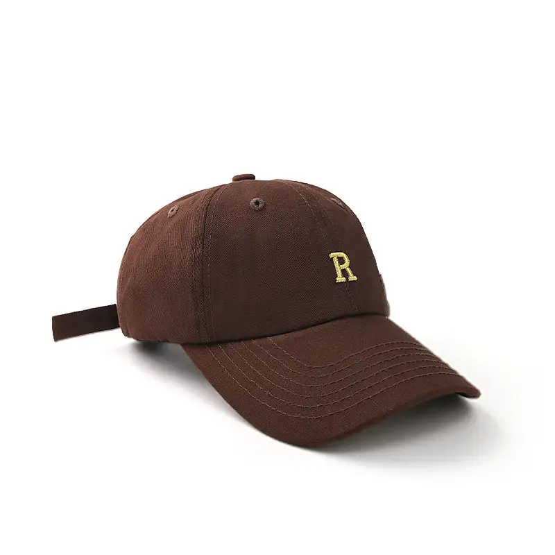 Black Letter R Baseball Cap Small Head Circumference - Image 10