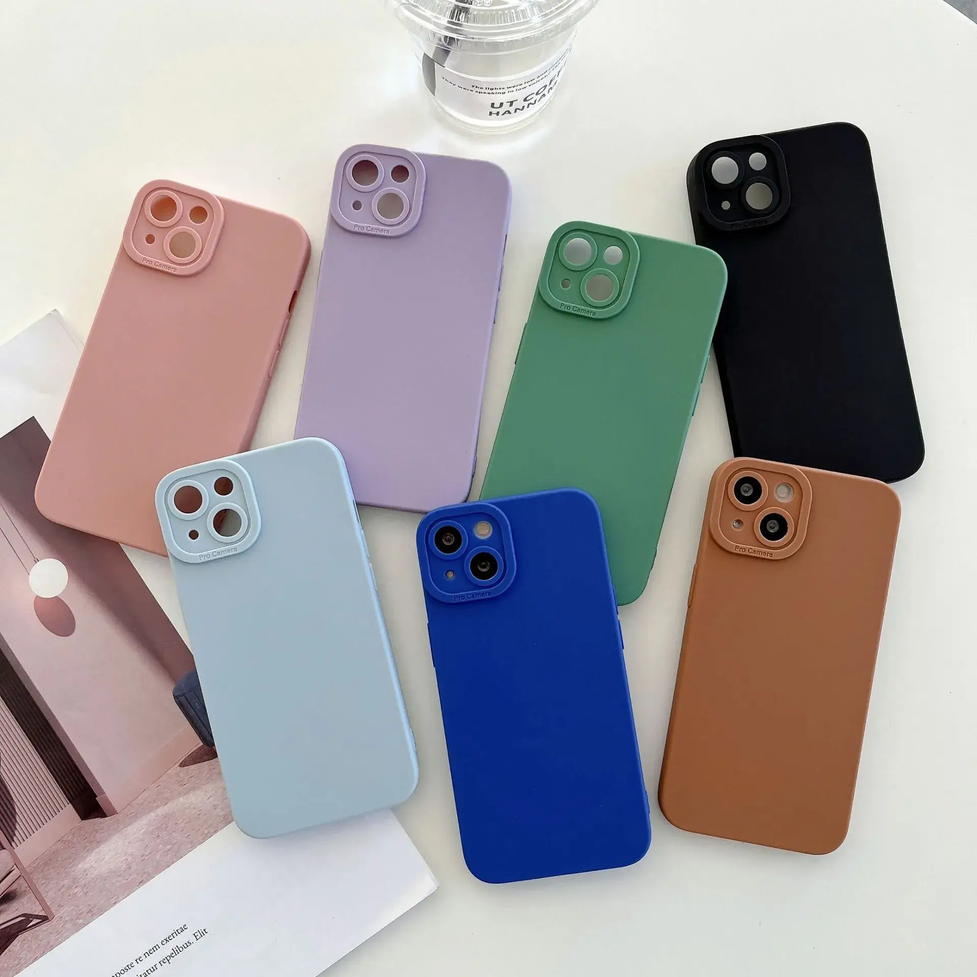 Purple Tpu Anti-Fall iPhone 16 E15 Case - Image 11
