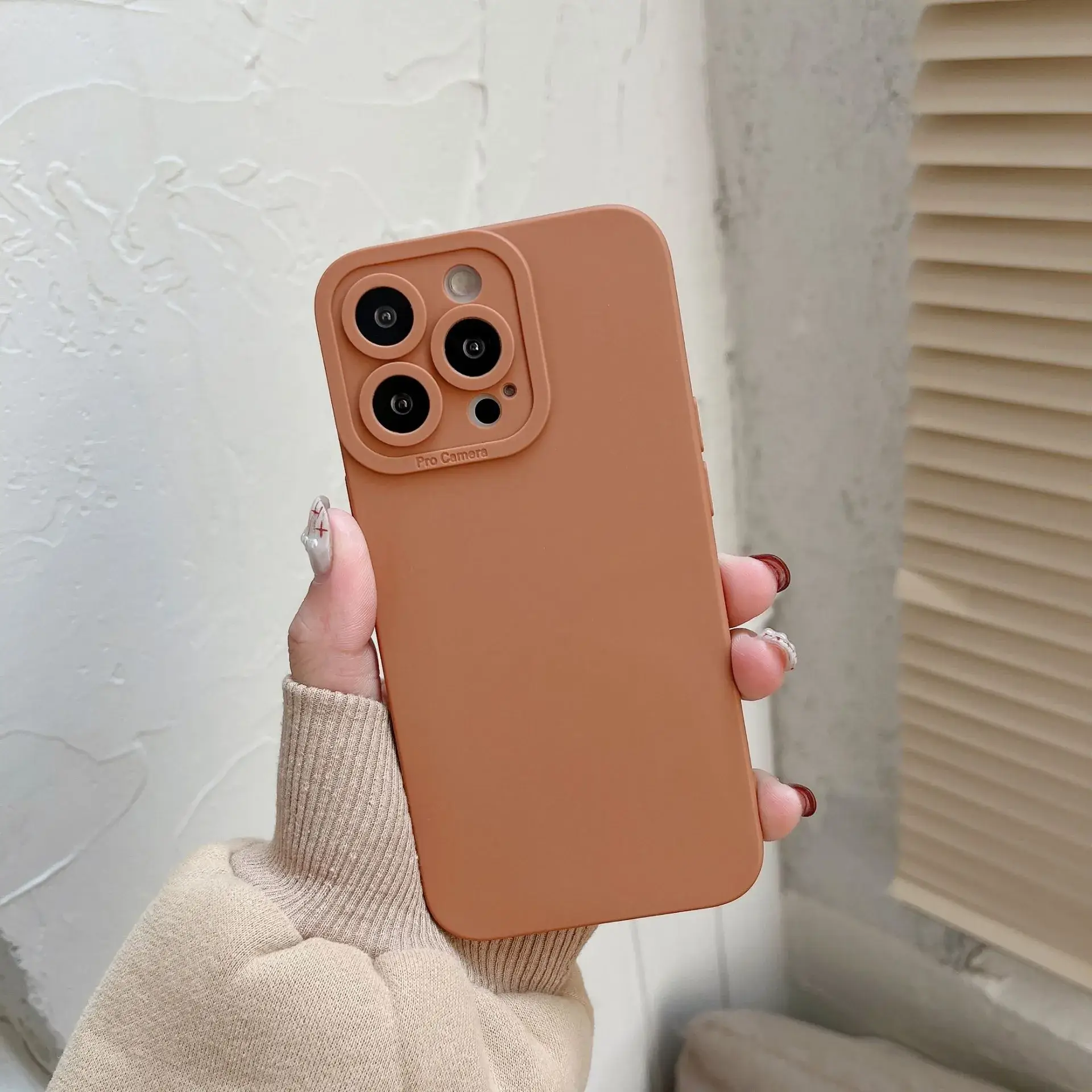 Purple Tpu Anti-Fall iPhone 16 E15 Case - Image 3