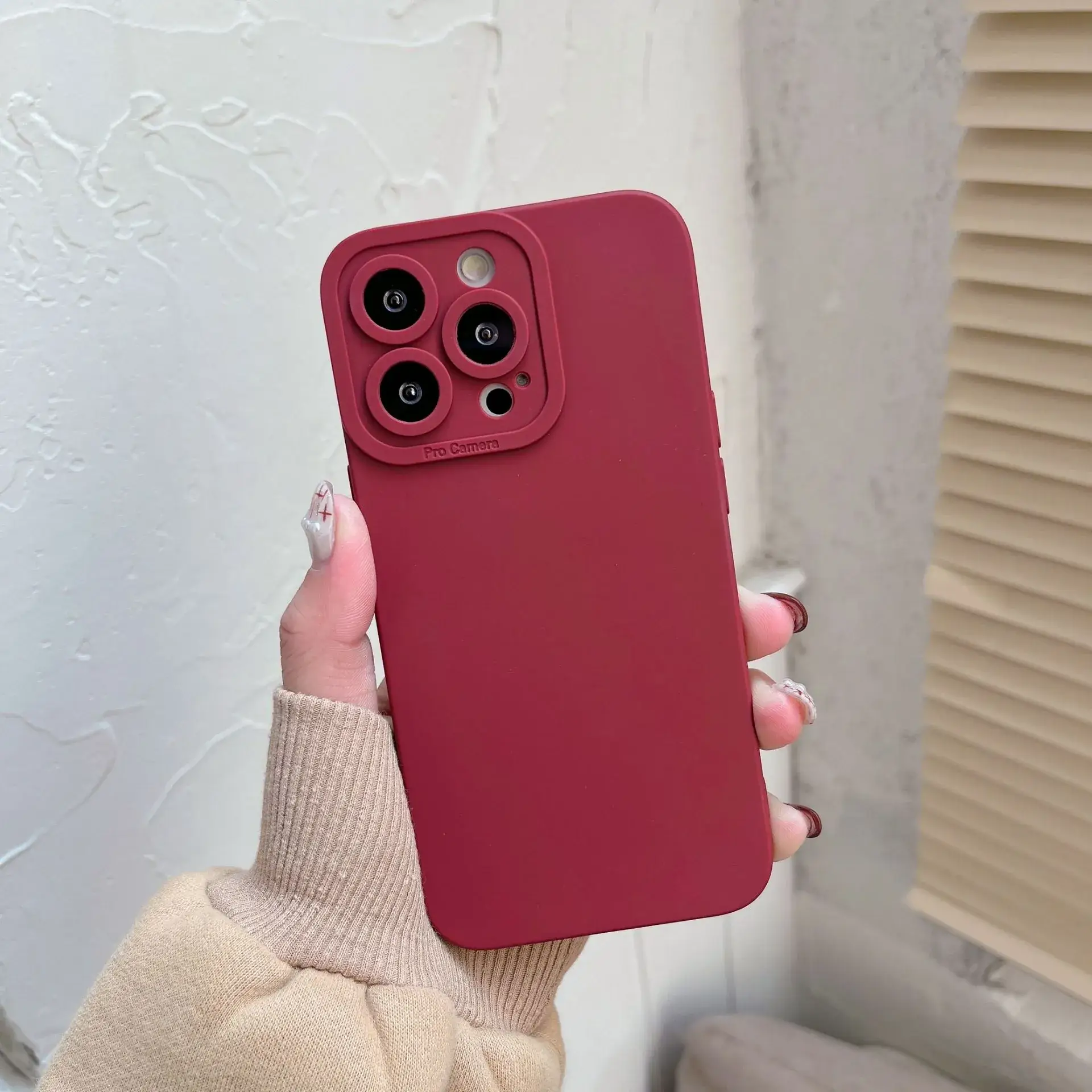 Purple Tpu Anti-Fall iPhone 16 E15 Case - Image 5