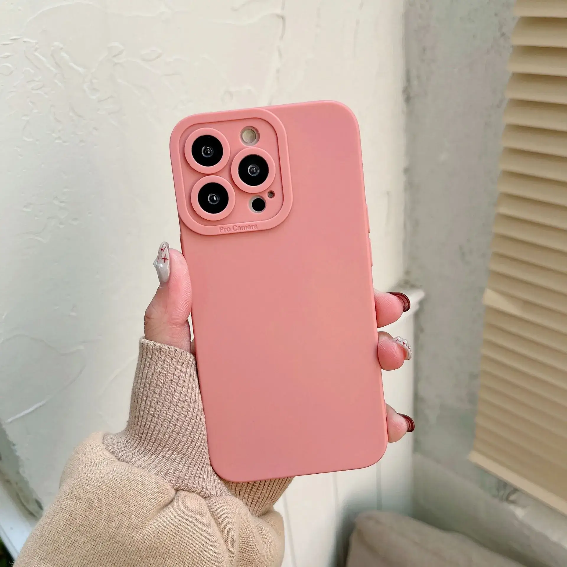 Purple Tpu Anti-Fall iPhone 16 E15 Case - Image 9