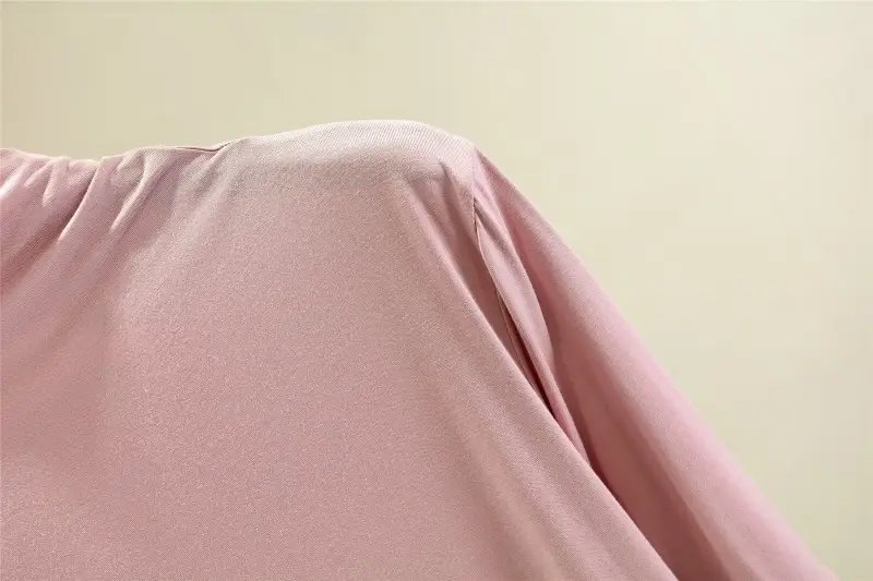 Women's Blue Modal Half Turtleneck Shirt — feature 23