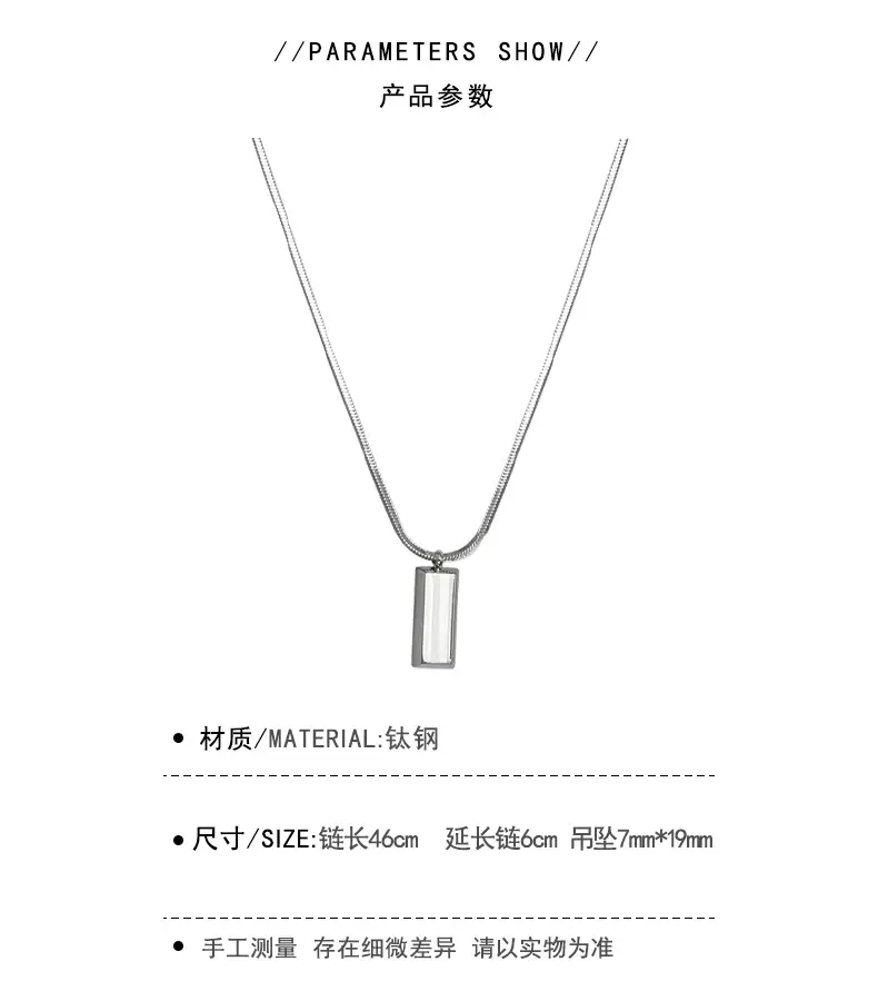 Silver Hip Hop Necklace for Men Women Luxury Chain Accessory — feature 4