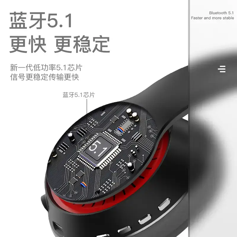 Over-Ear Bluetooth Headphones with Noise Cancellation, Green, Compatible with Mobile Phones - Image 18
