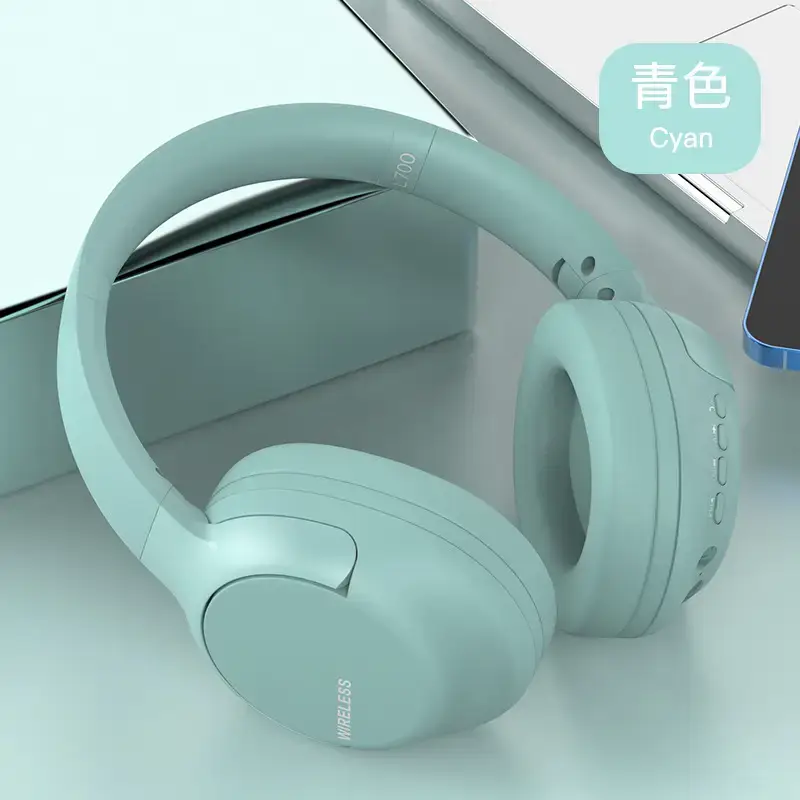Over-Ear Bluetooth Headphones with Noise Cancellation, Green, Compatible with Mobile Phones - Image 13