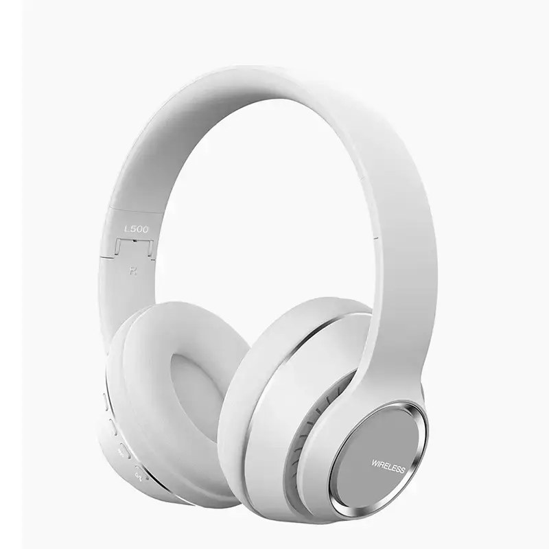 Over-Ear Bluetooth Headphones with Noise Cancellation, Green, Compatible with Mobile Phones - Image 2