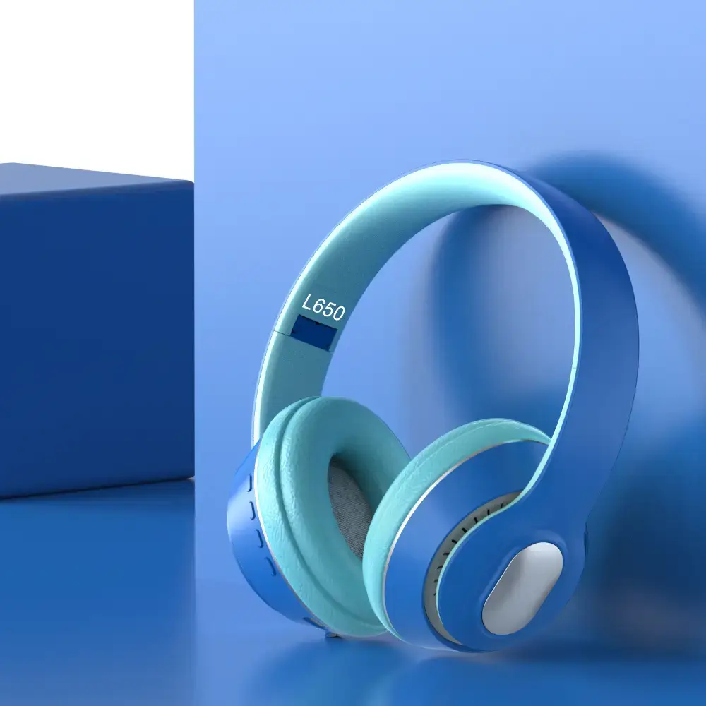 Over-Ear Bluetooth Headphones with Noise Cancellation, Green, Compatible with Mobile Phones - Image 7