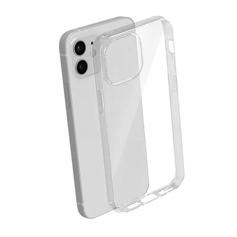 TPU Transparent Phone Case with Edge Wrap