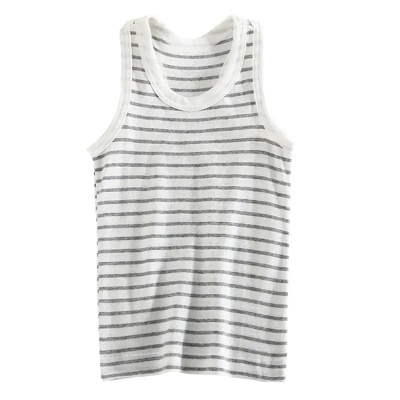 Children Sleeveless Cotton Vest Pack of 3 - Image 6