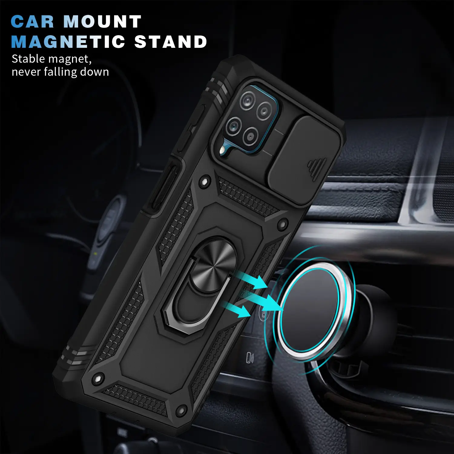 Military Anti-Drop Phone Case S26 Compatible Samsung S25 Ultra