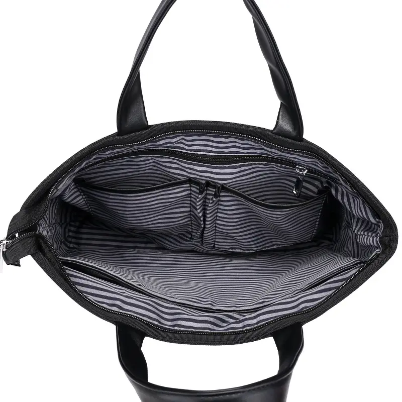 New Men's Black Business Shoulder Bag - Image 6
