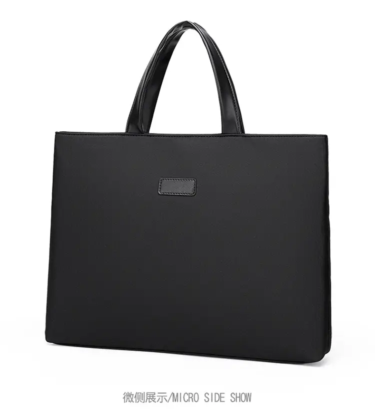 New Men's Black Business Shoulder Bag — feature 24
