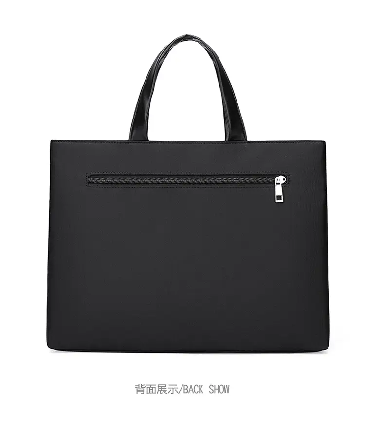 New Men's Black Business Shoulder Bag — feature 26