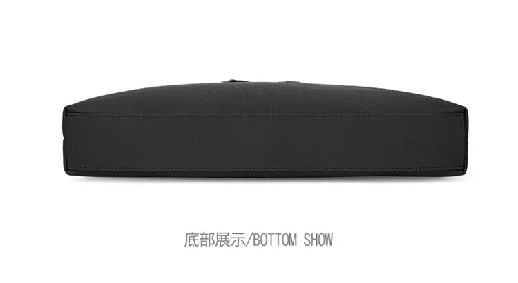 New Men's Black Business Shoulder Bag — feature 27