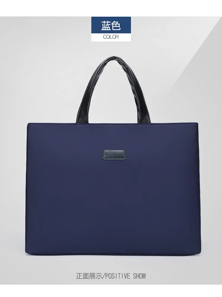 New Men's Black Business Shoulder Bag — feature 28