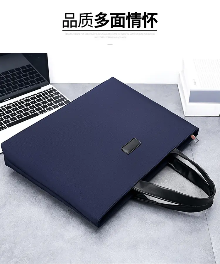 New Men's Black Business Shoulder Bag — feature 4