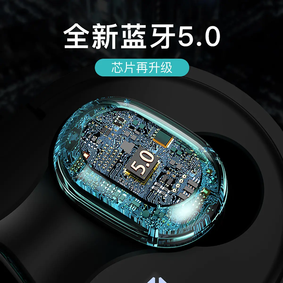 Bluetooth 5.0 Wireless Earbuds with Digital Display - Image 9