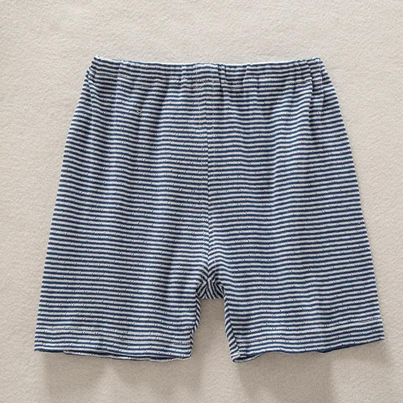 Children's Cotton Shorts Set White 3-Pack Loose Sports Pants