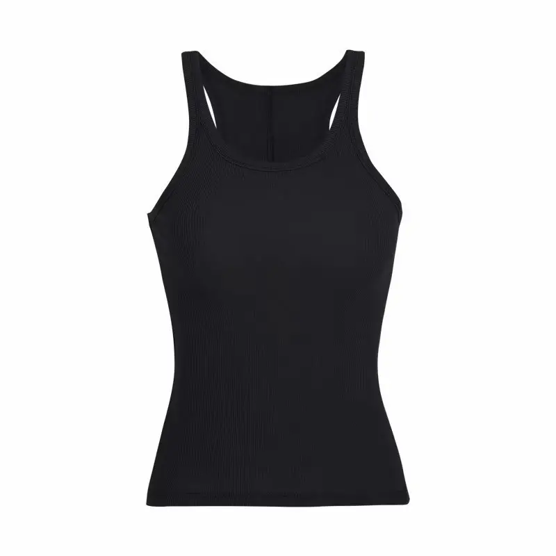 Women's Olive Green Sleeveless V-Shape Vest - Image 3