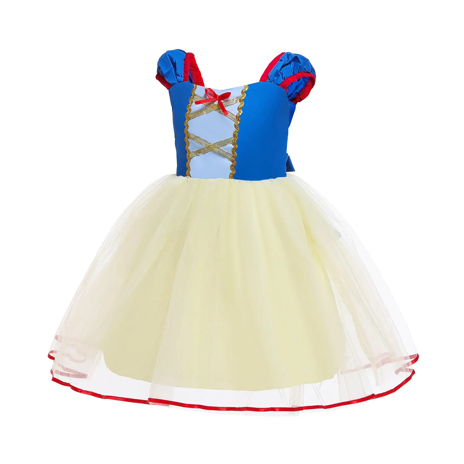 Snow White Halloween Dress for Girls Cotton Summer - Image 3
