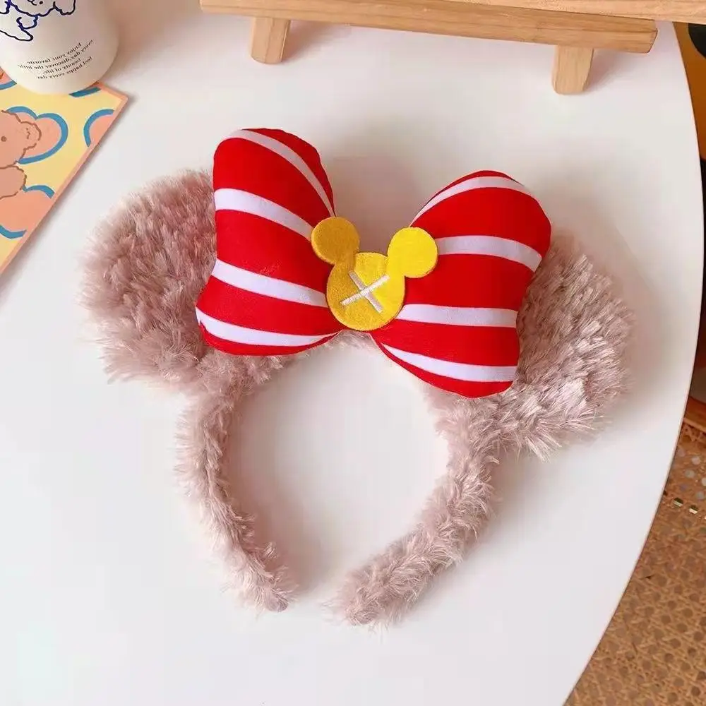 Plush Carrot Hairband for Girls Pink