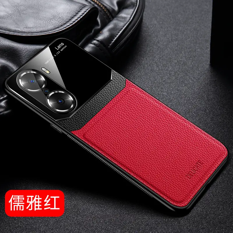 Huawei Honor 60 Silicone Drop-Resistant Leather Case