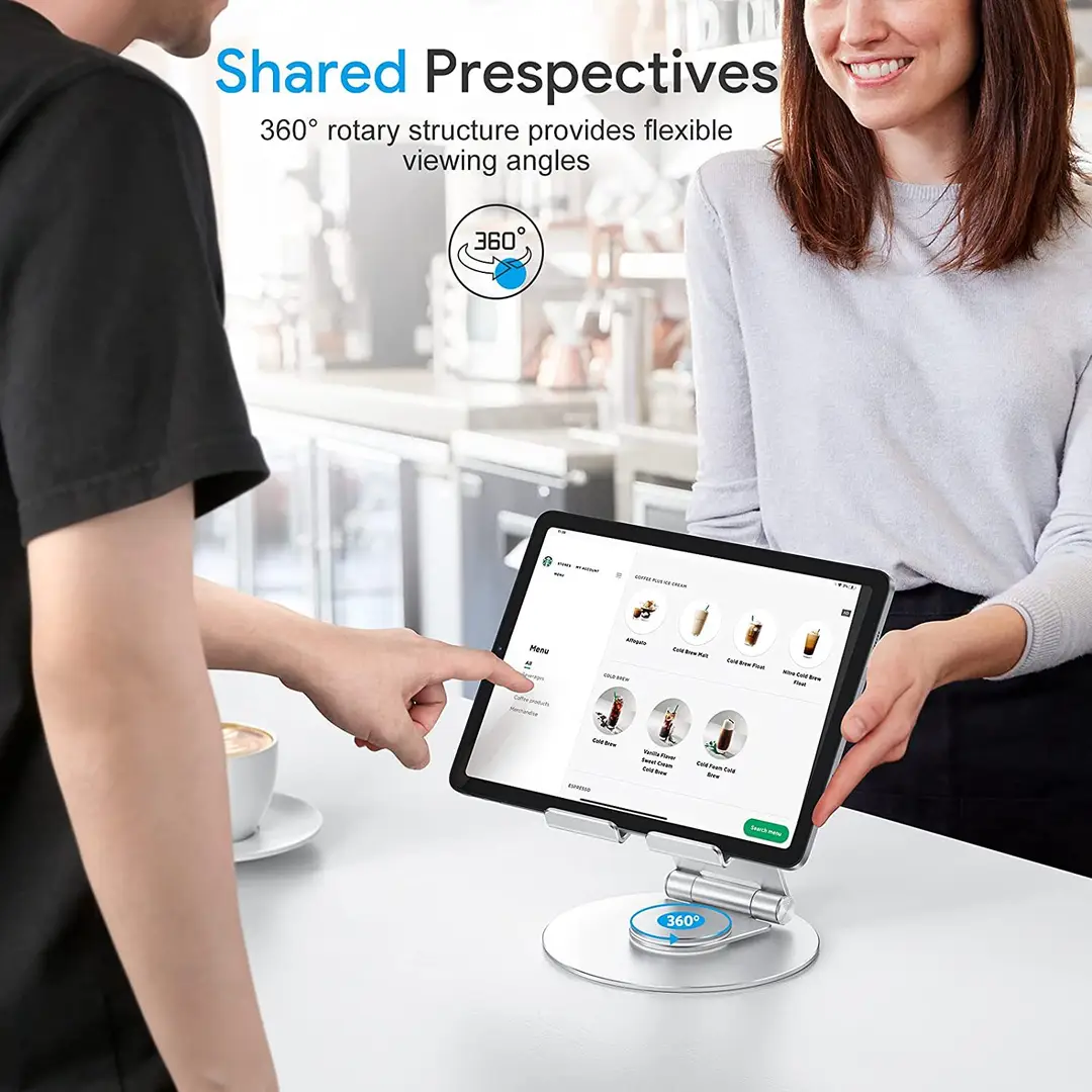Tablet Computer Stand Desktop Rotatable iPad Stand