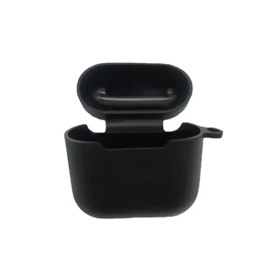 Black Silicone Bluetooth Phone Case with Light Hole