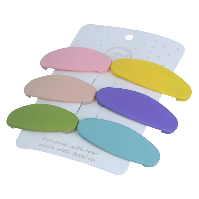 Korean Style Hairpin Clip 5cm Female BB Clip Candy Color