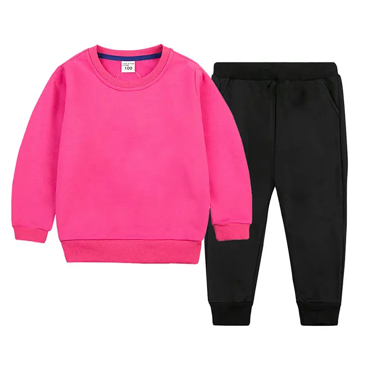 White Cotton Sweatpants Set for Boys Autumn Winter — feature 20
