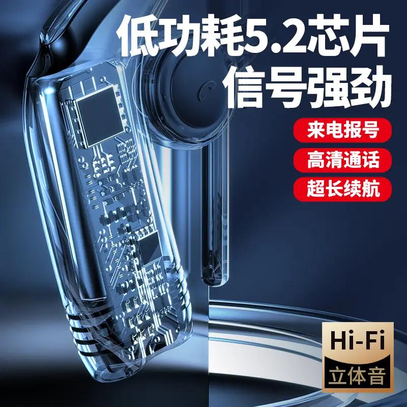Bluetooth 5.2 Earbuds Ultra Long Standby Sports Wireless