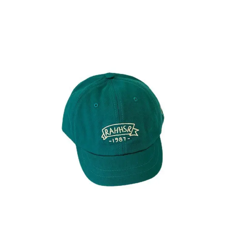 Women Korean Letter Bim Baseball Cap Green 1987 - Image 8