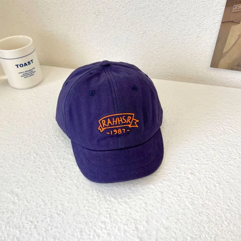 Women Korean Letter Bim Baseball Cap Green 1987 - Image 2