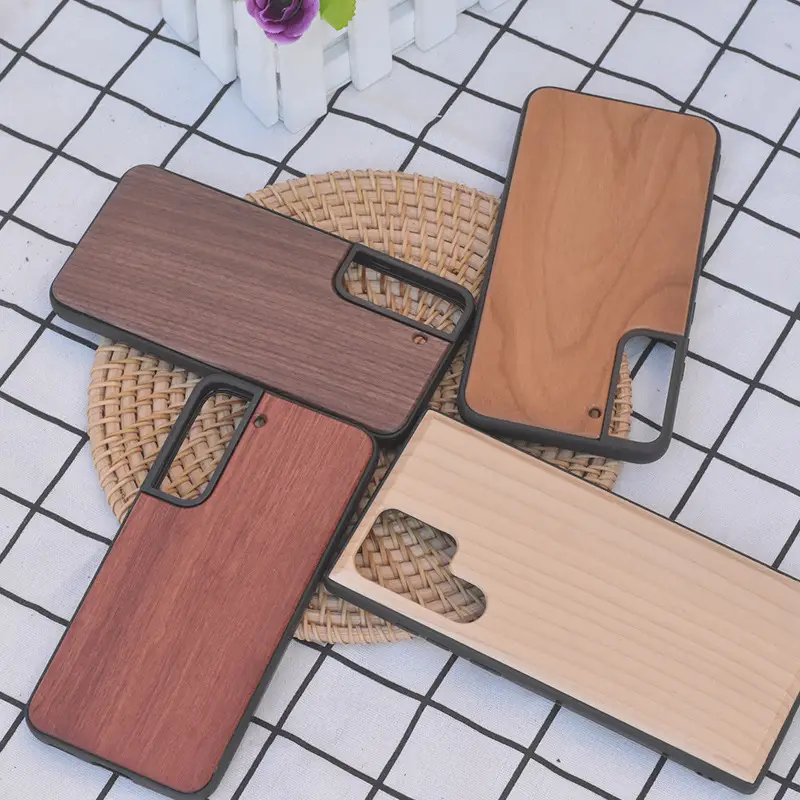 Samsung S22 Ultra Wooden Bamboo Phone Case - Image 9