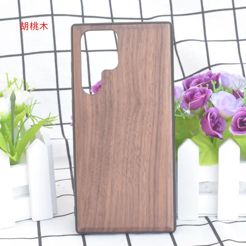 Samsung S22 Ultra Wooden Bamboo Phone Case - Image 2